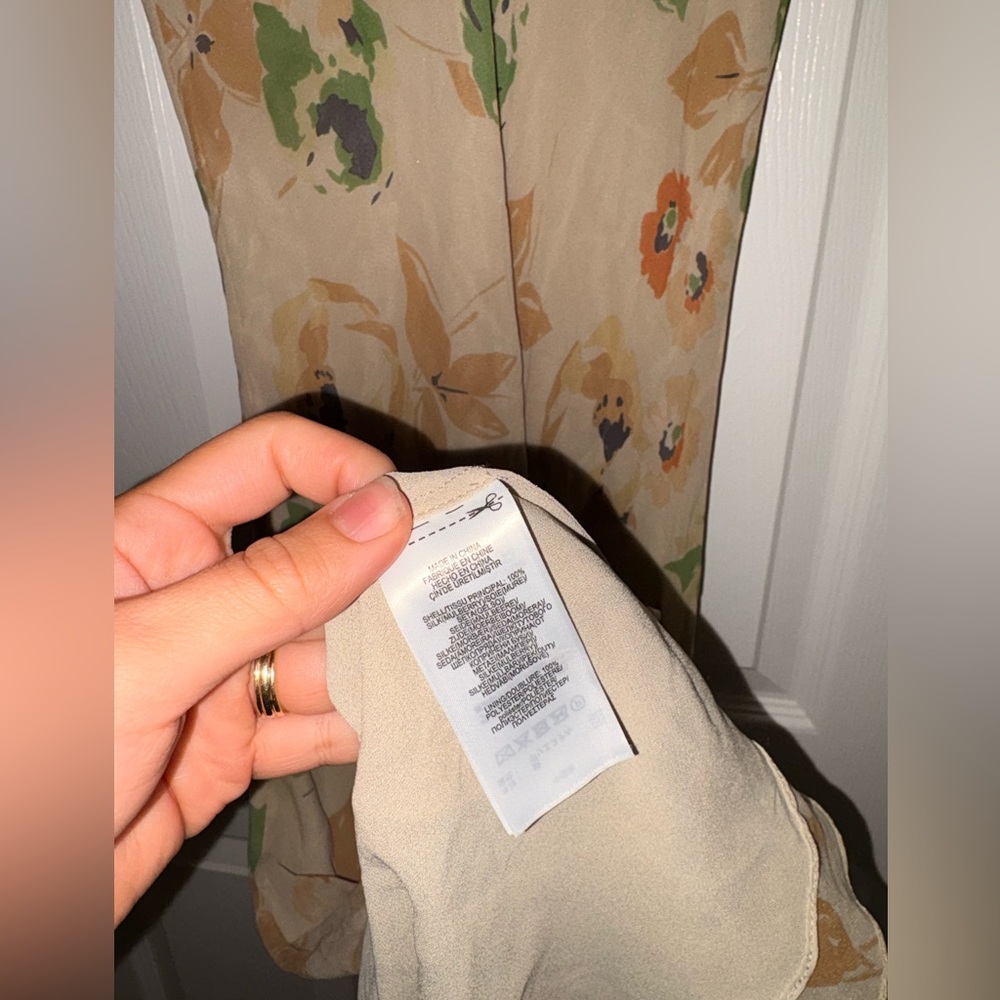 Polo Ralph Lauren midi 100% silk dress - Picture 4 of 5